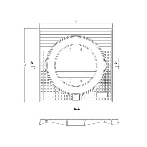 Bộ nắp hố ga TP-KVDNT-07